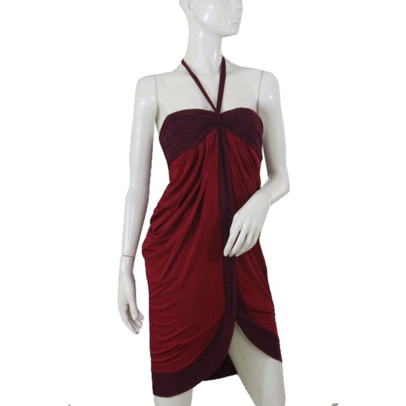 BCBGMAXZARIA Red Strapless Dress (SKU 0000… - Picture 1 of 3
